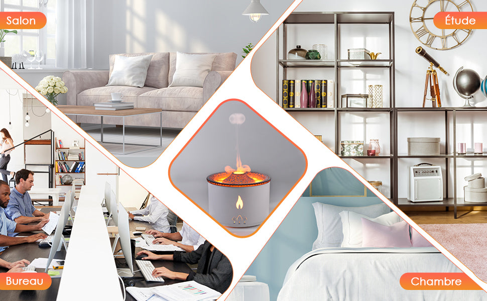 Lavascent diffuseur volcanique